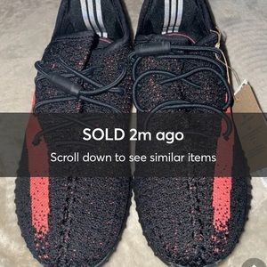 SOLD!!!!!! NWT kids Yeezy size 2 1/2